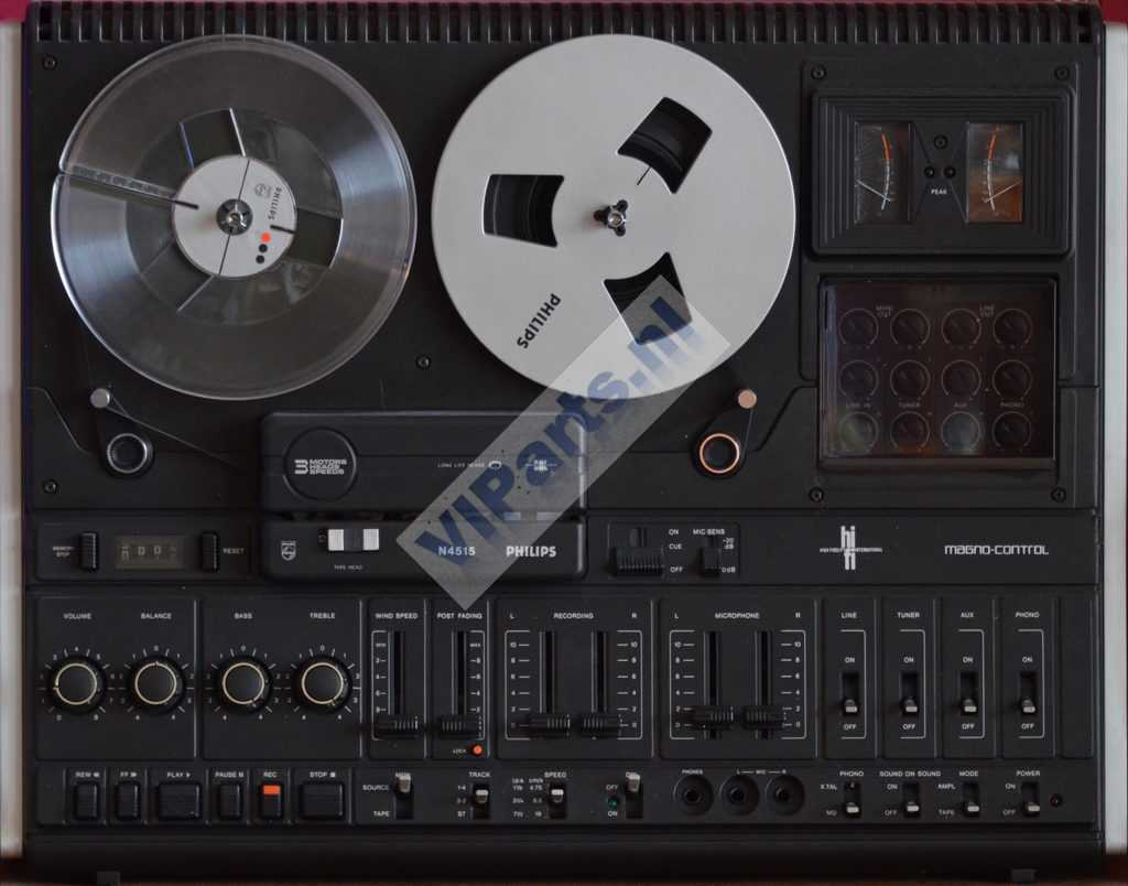 Philips N 4515 Riemen-Set Kantriemen Bandmaschine Reel-To-Reel Tape Recorder 