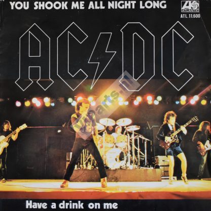 AC-DC - You Shook Me All Night Long CAT# ATL.11.600 [Cover Front]
