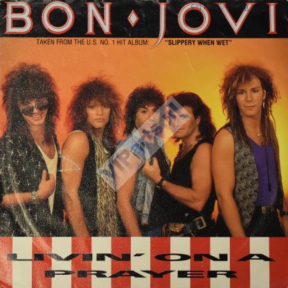 BON JOVI - Livin' On A Prayer CAT# 888 118-7 EAN 042288811879 [Cover Front]