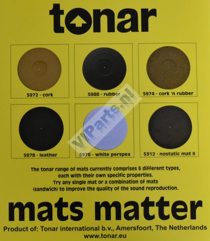 TONAR Mats Matter