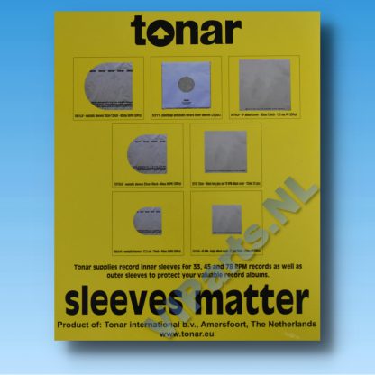 TONAR Sleeves Matter